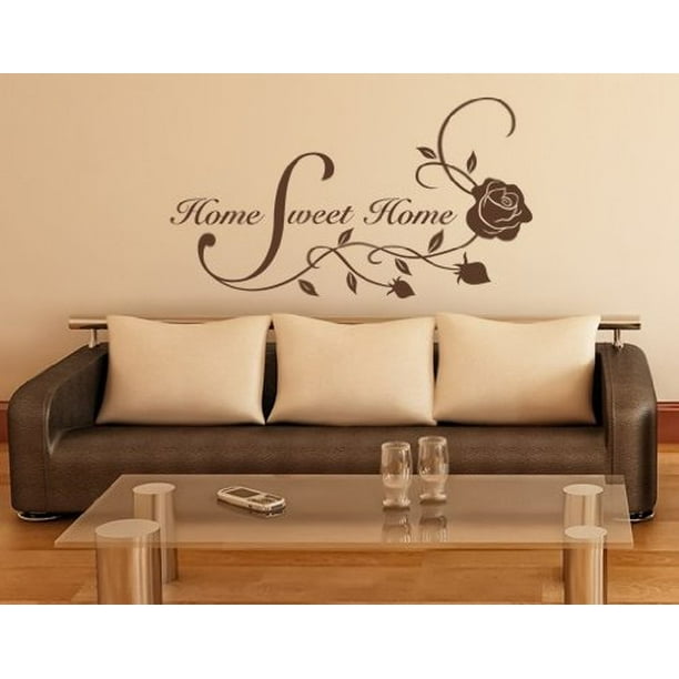 Roses Flowers Wall Art Stickers Mural Décalque Home Office Beauty Salon Decor ep17